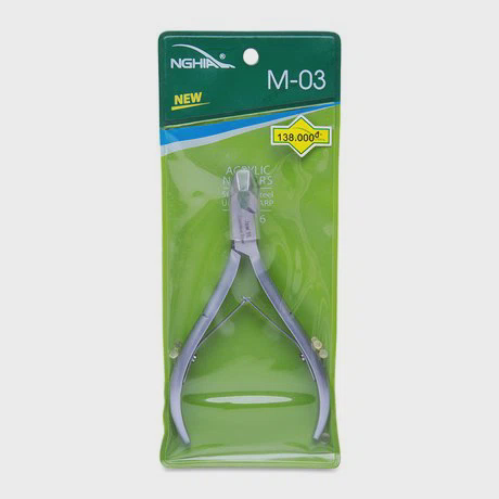 Kềm cắt móng tay thép không gỉ Kềm Nghĩa M.03