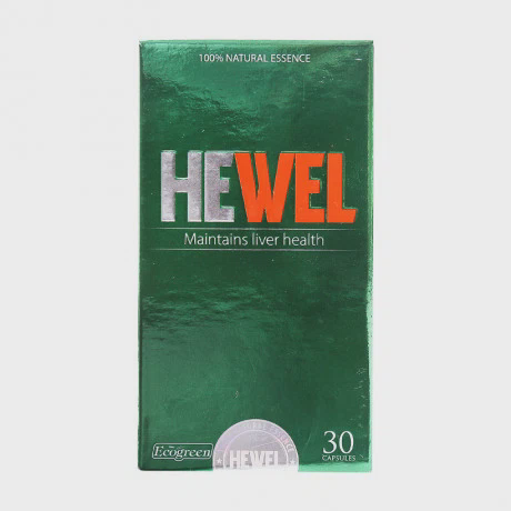 Thực phẩm bảo vệ sức khỏe hỗ trợ gan Ecogreen Hewel (Hộp 30 viên)