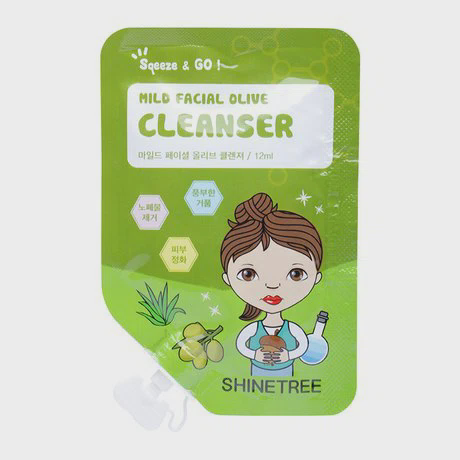 Sữa rửa mặt chiết xuất từ dầu Oliu Pqeeze & Go (12ml)