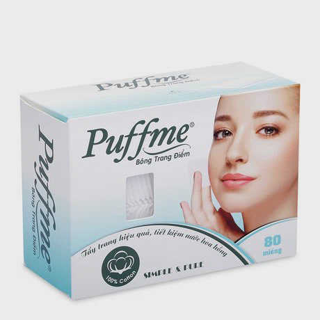 Puffme Bong Tay Trang Ep Canh Bien 5*6cm/80M