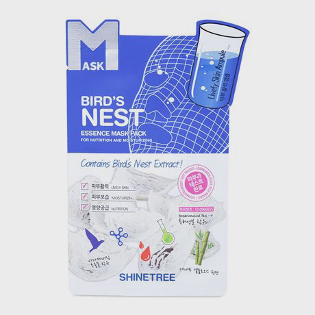 Mặt nạ dinh dưỡng & dưỡng ẩm chiết xuất từ tổ yến shinetree Bird's Nest (25ml)