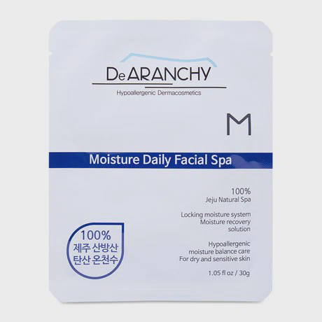 Mặt nạ giấy dưỡng ẩm DeAranchy Moisture Daily Facial Spa 30g