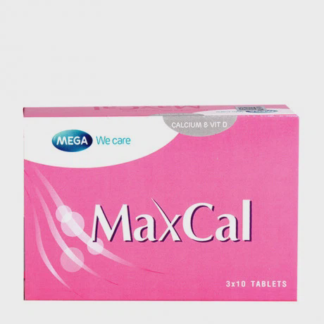 Thực phẩm bảo vệ sức khỏe giúp ngăn ngừa loãng xương, bổ sung canxi MaxCal (Hộp 3 vỉ x 10 viên)