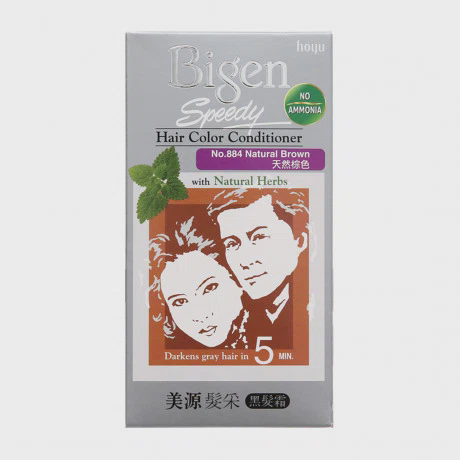 Kem nhuộm tóc Bigen Speedy Hair Color Conditioner màu 884 nâu nhạt (80g)