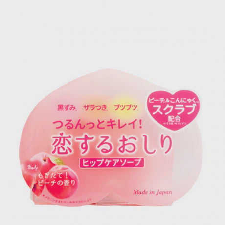 Xà phòng trái đào làm giảm thâm mông Pelican Hip Care Scrup Soap (80g)