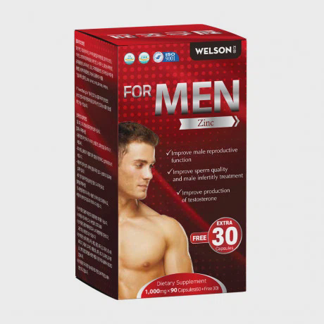 Viên uống Welson For Men tăng cường sinh lý nam (Lọ 90 viên)