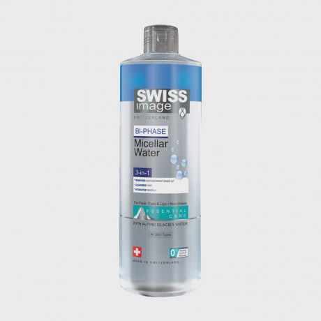 Nước tẩy trang 3 trong 1 dành cho mọi loại da Swiss Image Bi-Phase Micellar Water(Chai 400ml)