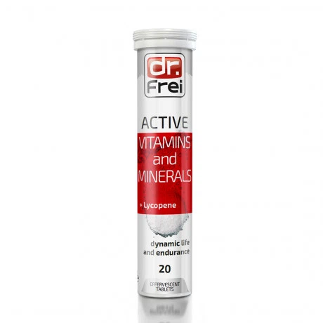 Dr. Frei Active VTM Minerals Lycopene Vien Sui B.Sung VTM Va K.C (Tuyp 20v)