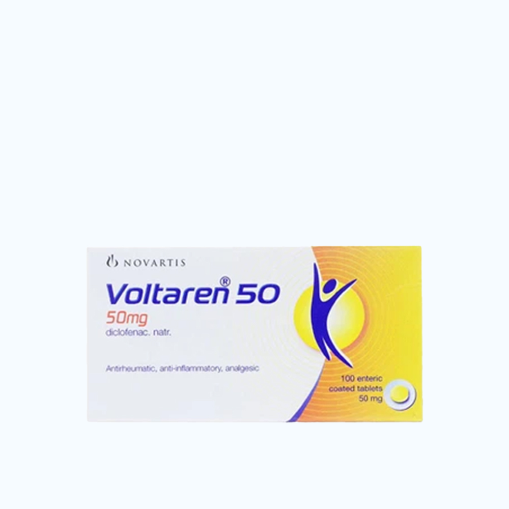 Voltaren ECT 50mg(10vix10vien)
