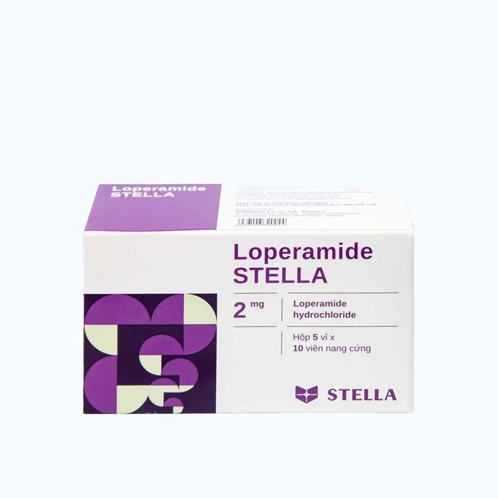 Loperamid 2mg STELLA(5vi x 10vien) chuyển mã P28906