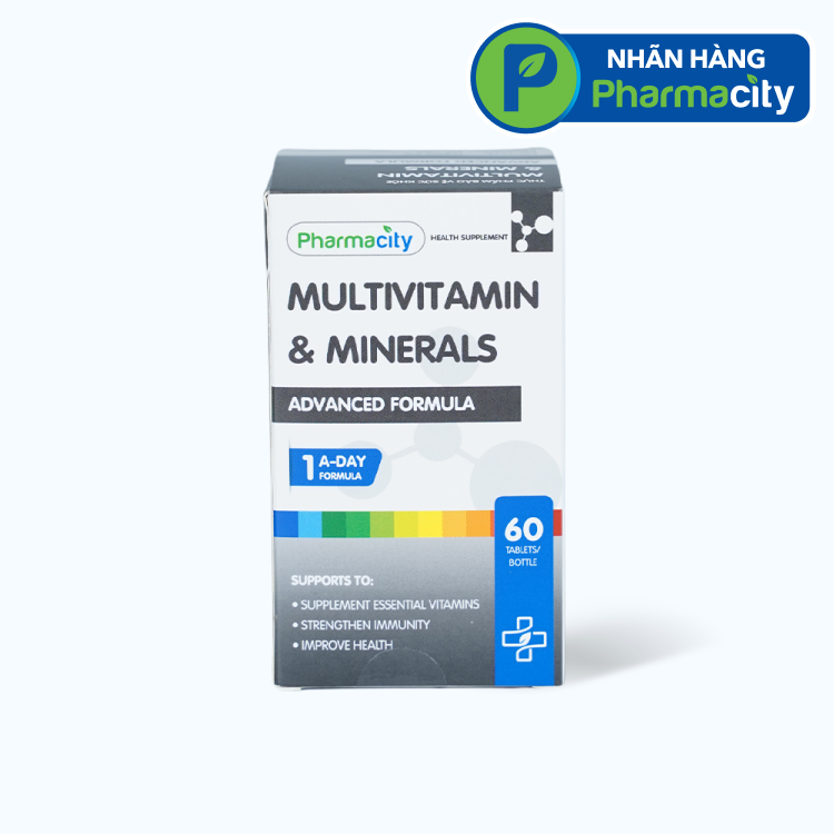 PMC Multivitamin & Minerals - Advanced Formula (Chai 60 Vien)