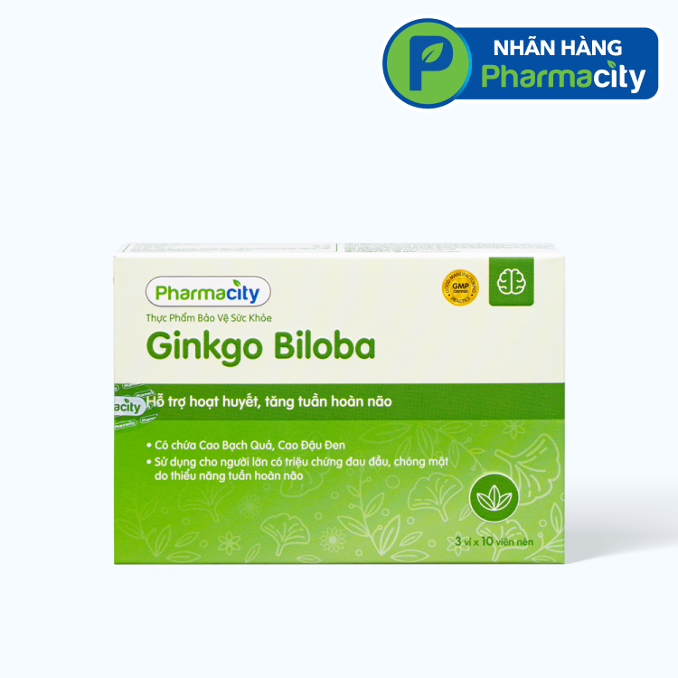 PMC Ginkgo Biloba (Hop/30vien)