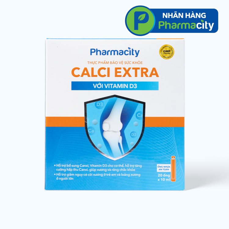 PMC Calci Extra (Hop 20 ong x 10 ml)