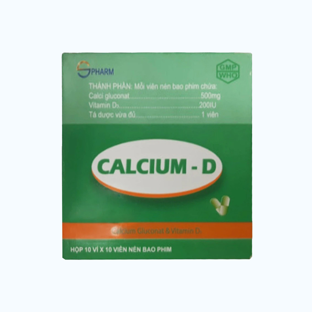 CALCIUM-D CAPL F.C 500MG /200BOX 100