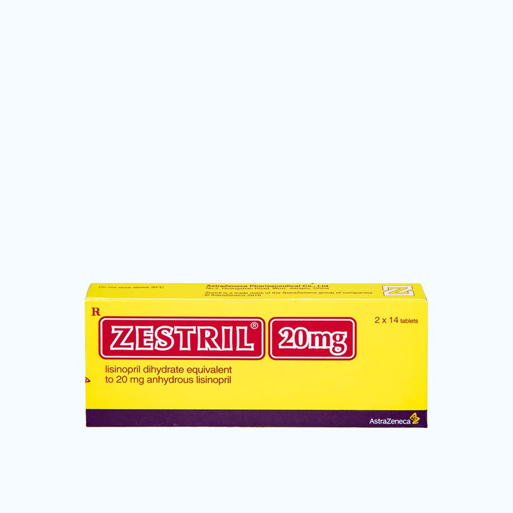 Zestril Tab 20mg (2vix14vien)