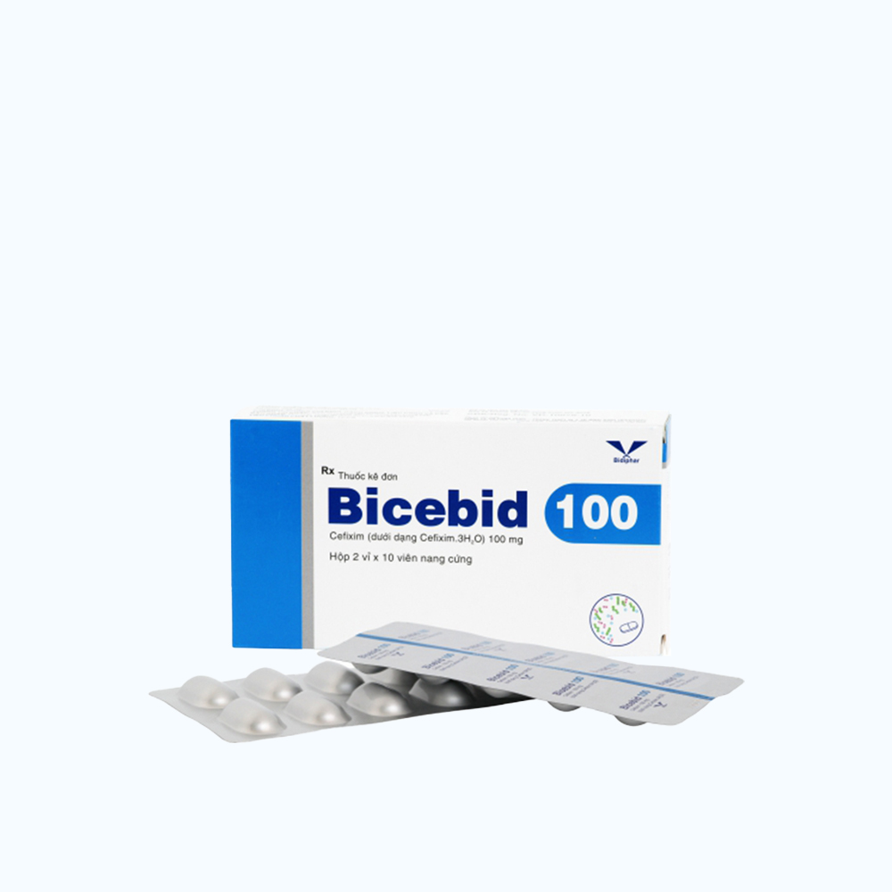 Bicebid 100mg (Hộp 2 Vỉ x 10 Viên)