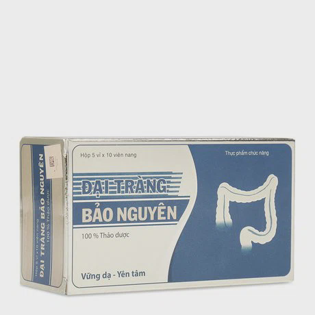 Mã cũ - Thực phẩm chức năng hỗ trợ bệnh viêm đại tràng cấp và mãn tính Đại tràng Bảo Nguyên (5 vỉ x 10 viên)