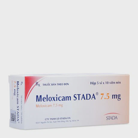 Meloxicam Stada 7.5mg (Hộp 5 vỉ x 10 viên nén)
