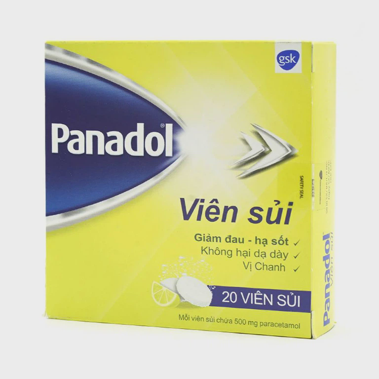 Panadol viên sủi (Hộp 20 viên)