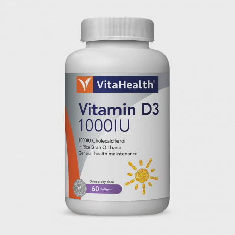 Vitamin D3 (Hộp 60 viên)