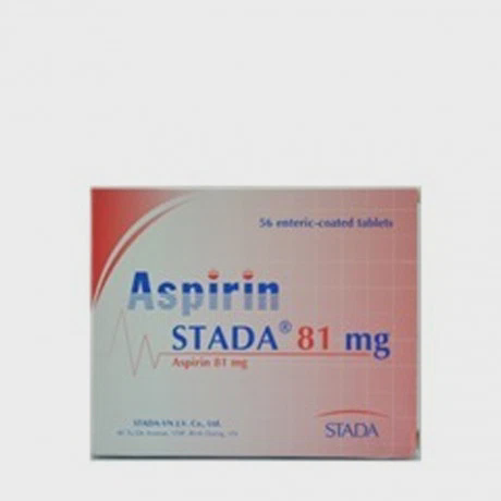 Aspirin STADA 81mg (2vix28vien)