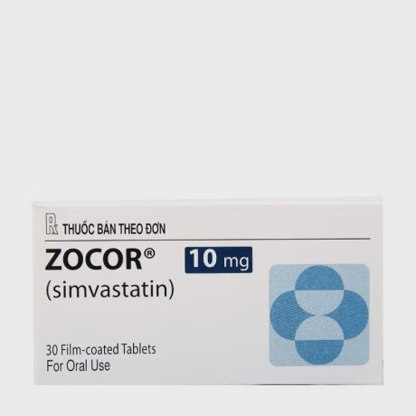 Zocor 10mg (Hộp 2 vỉ x 15 viên)