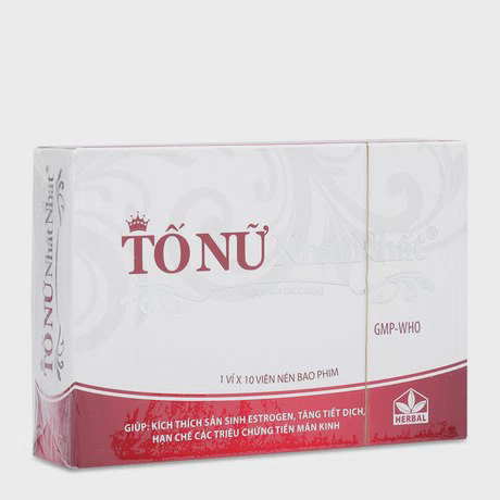 Viên uống Tố Nữ Nhất Nhất cân bằng nội tiết, điều hòa kinh nguyệt (10 viên)