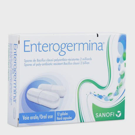 Thuốc phòng ngừa và điều trị rối loạn hệ vi khuẩn đường ruột Enterogermina (1 vỉ x 12 viên)