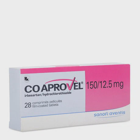 Co-Aprovel 150/12,5mg (2 vỉ x 14 viên/hộp)