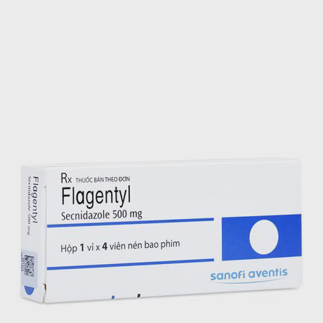 Flagentyl 500mg (Hộp 1 vỉ x 4 viên) 