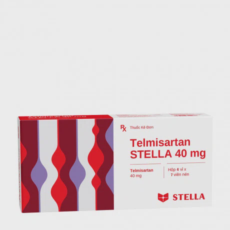 Telmisartan 40 mg - Stada (Hộp 4 vỉ x 7 viên)