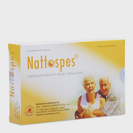 IMC AE Nattospes Ho Tro Dieu Tri Va Phong Ngua Tai Bien( 3Vi X 10Vien)