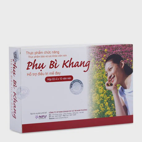 Thực phẩm chức năng hỗ trợ giảm mề đay Phụ Bì Khang (3 vỉ x 10 viên/hộp)