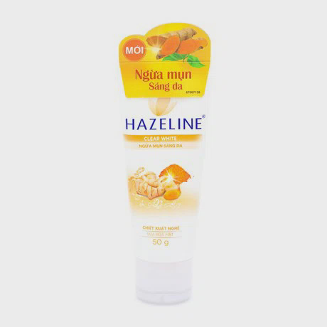 Sữa rửa mặt chiết xuất nghệ Hazeline (50g)