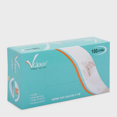 Vglove Gang Tay Y Te Co Bot Size M 100Chiec/Hop