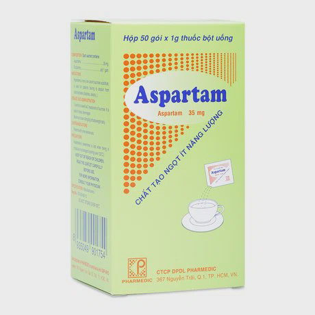 Aspartam 35mg- Pharmedic (Hop 50 goi)