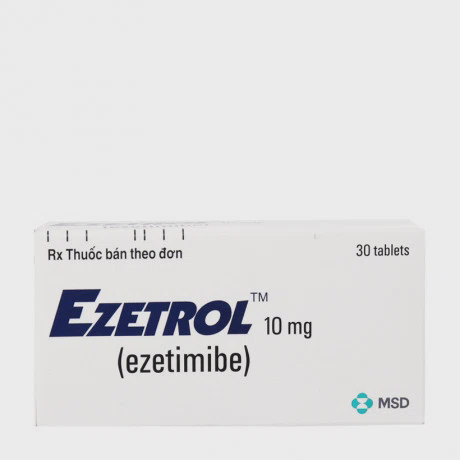 Ezetrol 10mg (Hộp 3 vỉ x 10 viên)