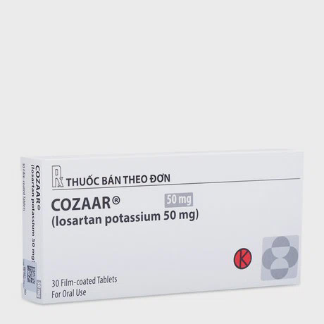 Cozaar 50mg (Hộp 2 vỉ x 15 viên)