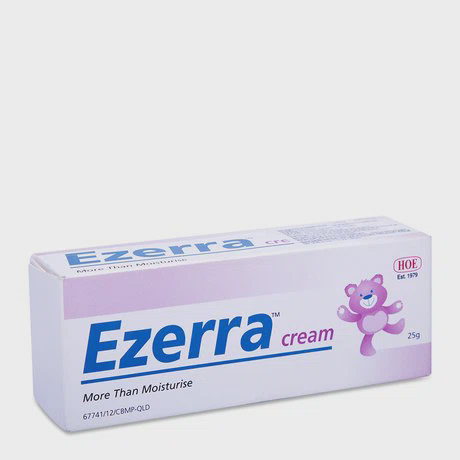 Kem làm mềm da, giảm ngứa và kích ứng Ezerra Cream (Tuýp 25g)