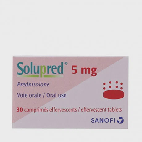 Solupred 5mg ORO ( Lọ 30 viên)