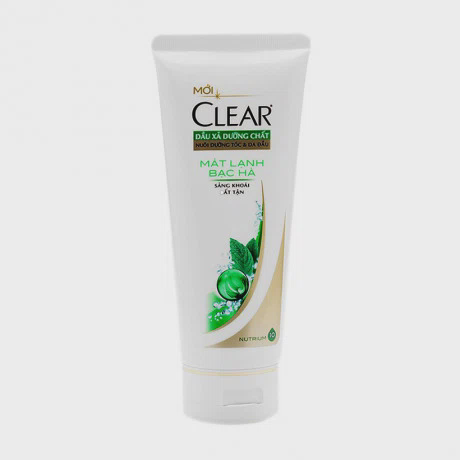 Dầu xả dưỡng chất mát lạnh bạc hà Clear (180g)