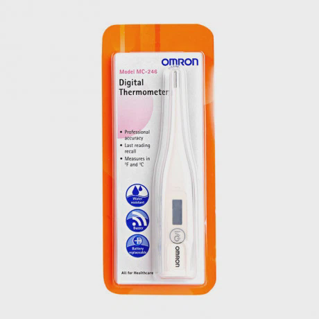 Nhiệt kế điện tử OMRON MC-246 đo nhiệt độ cho trẻ khi sốt đo nhiệt độ nhanh, an toàn, chính xác