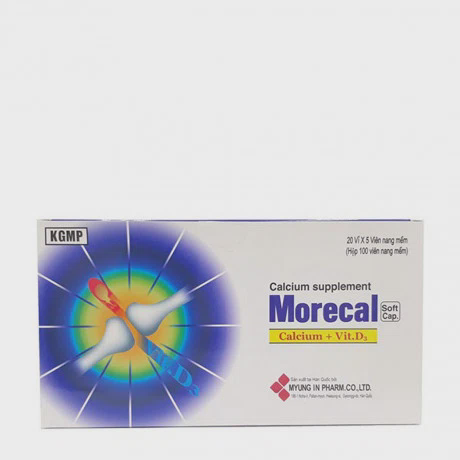 Morecal (20 vỉ x 5 viên )