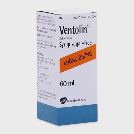 Ventolin sugar free syrup (Chai 60ml)