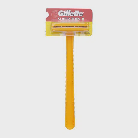 Dao cạo râu cán vàng Gillette Super Thin II