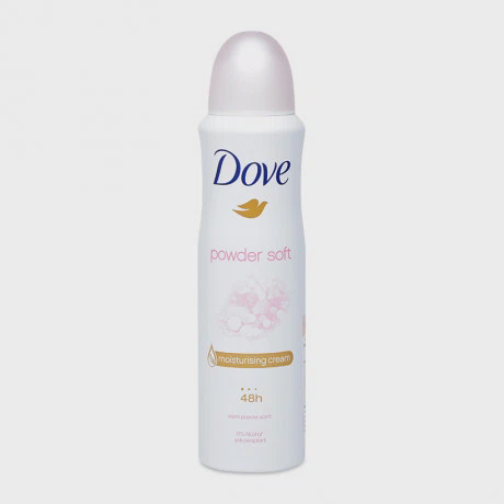 Xịt ngăn mùi dưỡng da Dove Powder Soft (150ml)