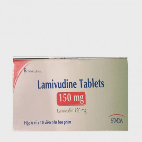 Lamivudin Stada 150mg (Hộp 6 vỉ x 10 viên)