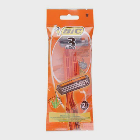Dao cạo râu 3 lưỡi Bic (2 cây/gói)