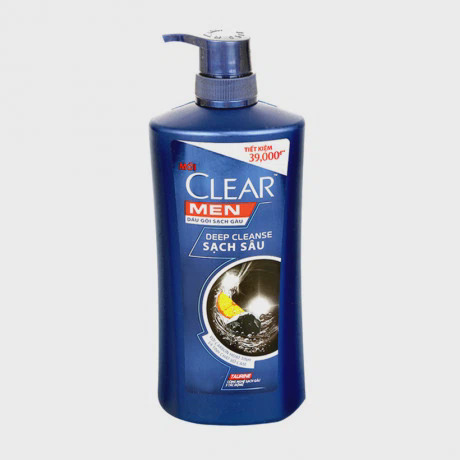 Dầu gội giảm gàu sạch sâu cho nam Clear Men Deep Cleanse (650g)