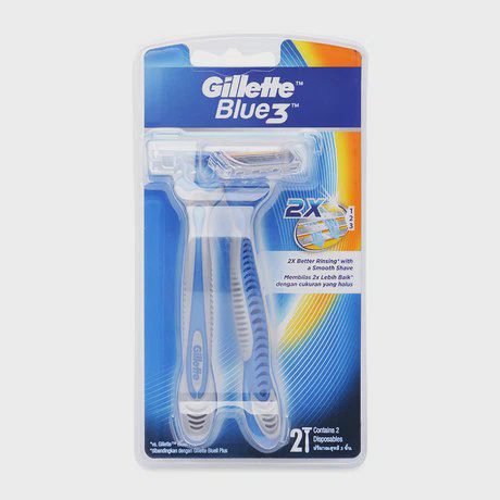 Dao cạo râu Gillette Blue III (2 cái/vỉ)